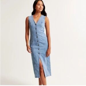 A&F Mara Vest Midi Dress